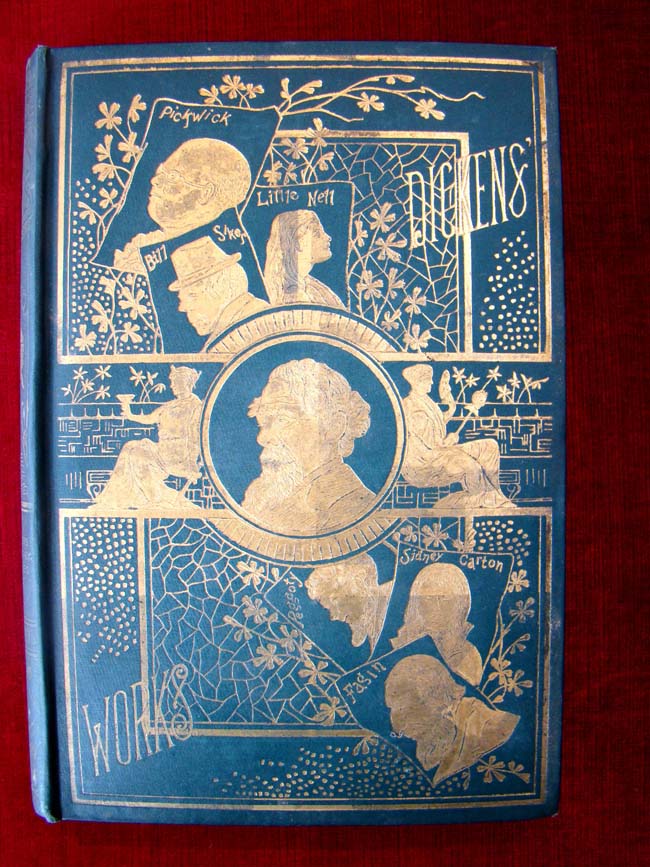 "The Works of Charles Dickens," 6 vol. edition with illustrations published by P.F. Collier in 1870